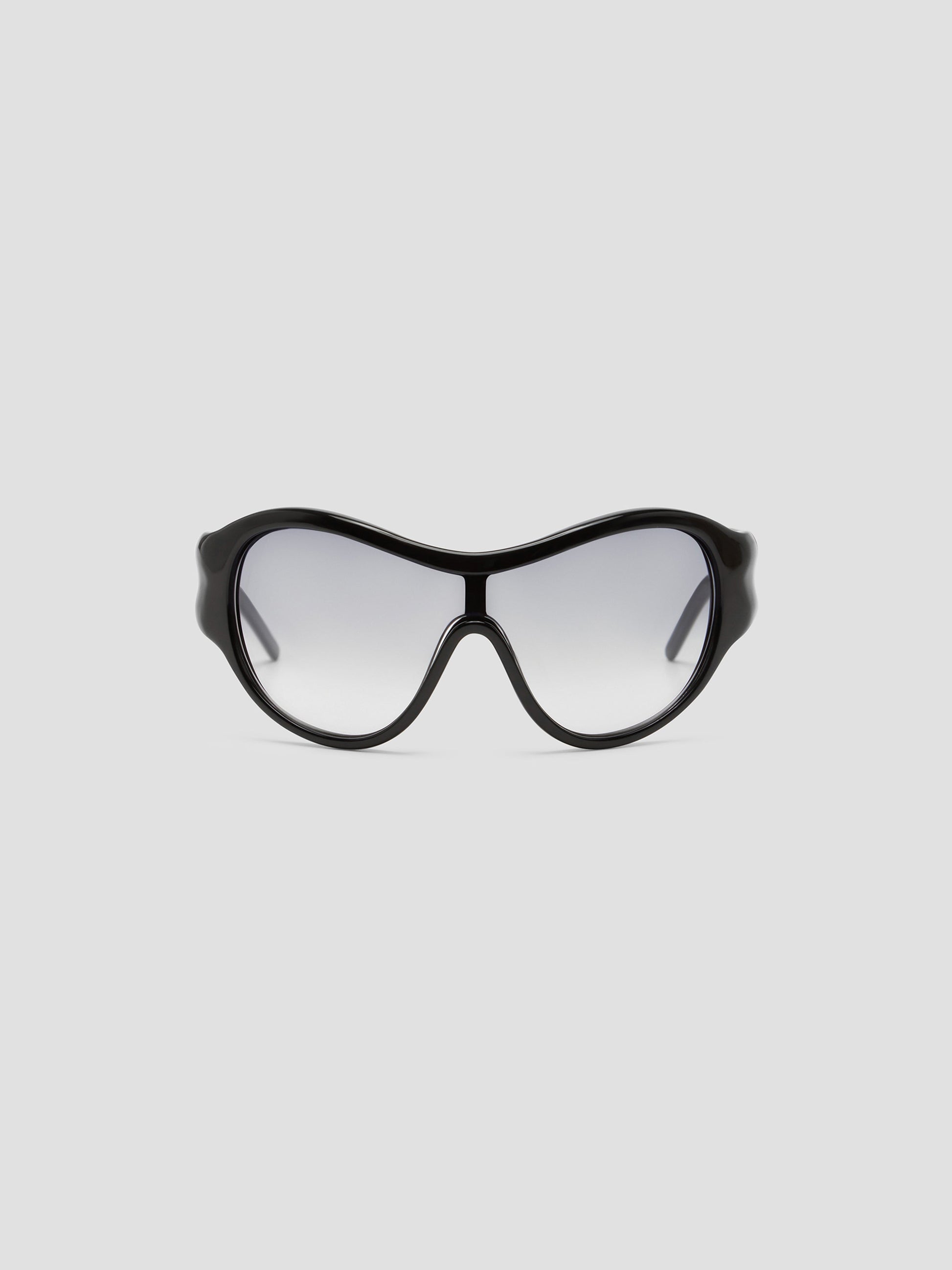 Image of Sunglasses. Productname: Christopher Esber Uma 98 Sunglasses in Beluga colour by brand - Christopher Esber