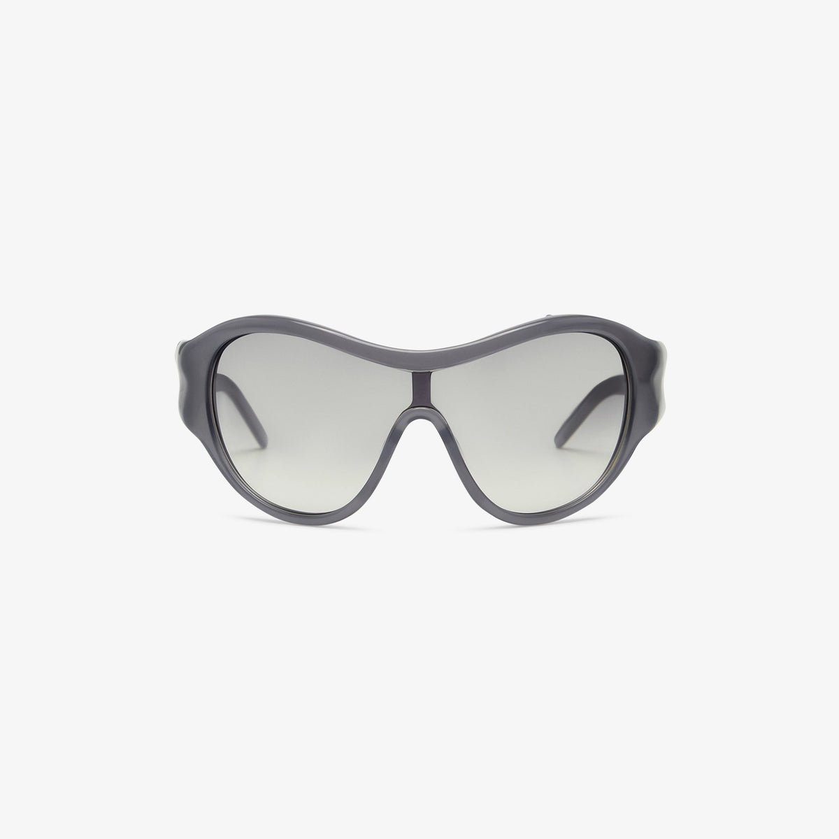Image of Sunglasses. Product name - Uma 98 Sunglasses in Smoke colour by brand - Christopher Esber