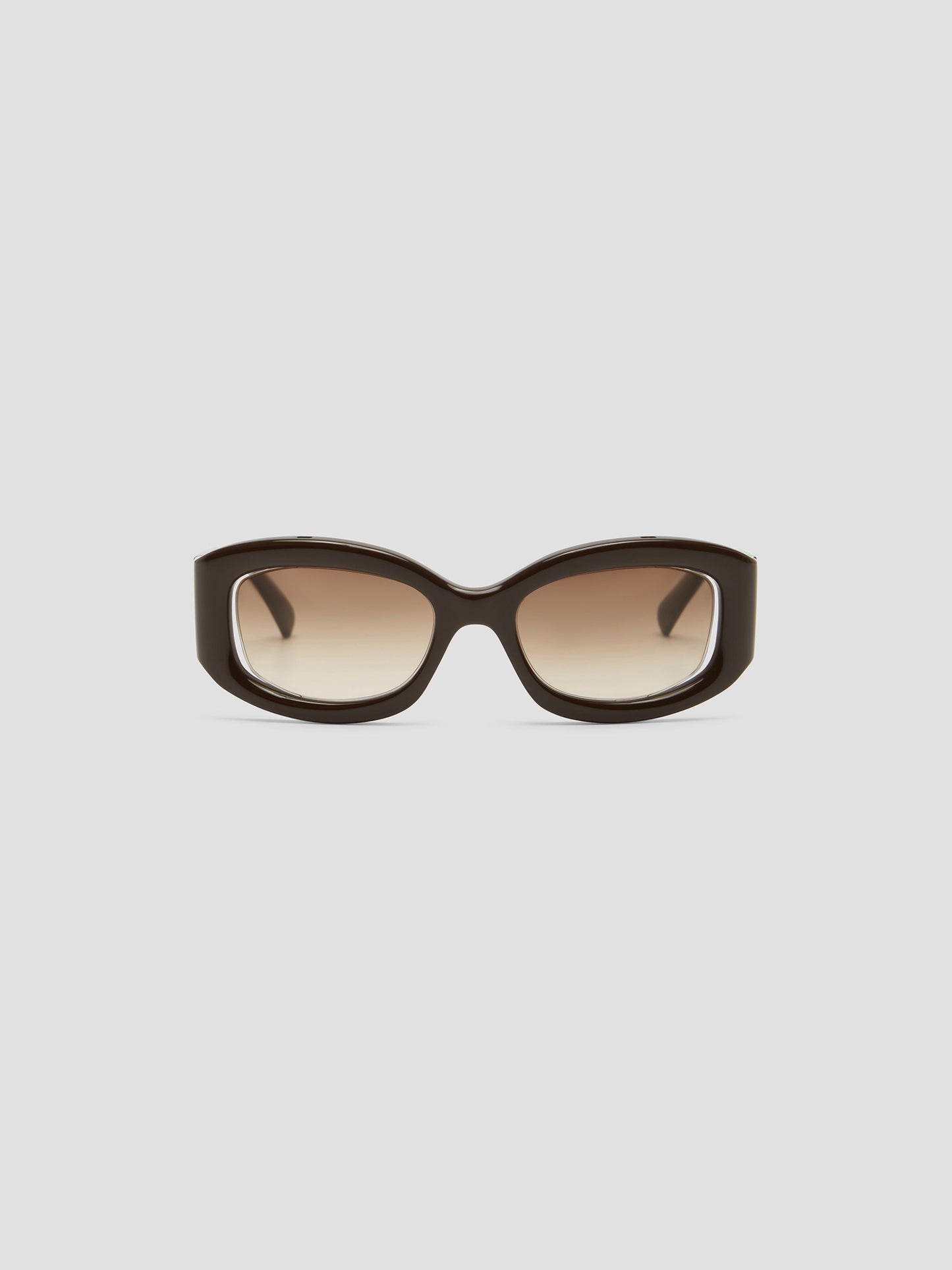 Image of Sunglasses. Productname: Christopher Esber Davies 99 Sunglasses in Havana colour by brand - Christopher Esber