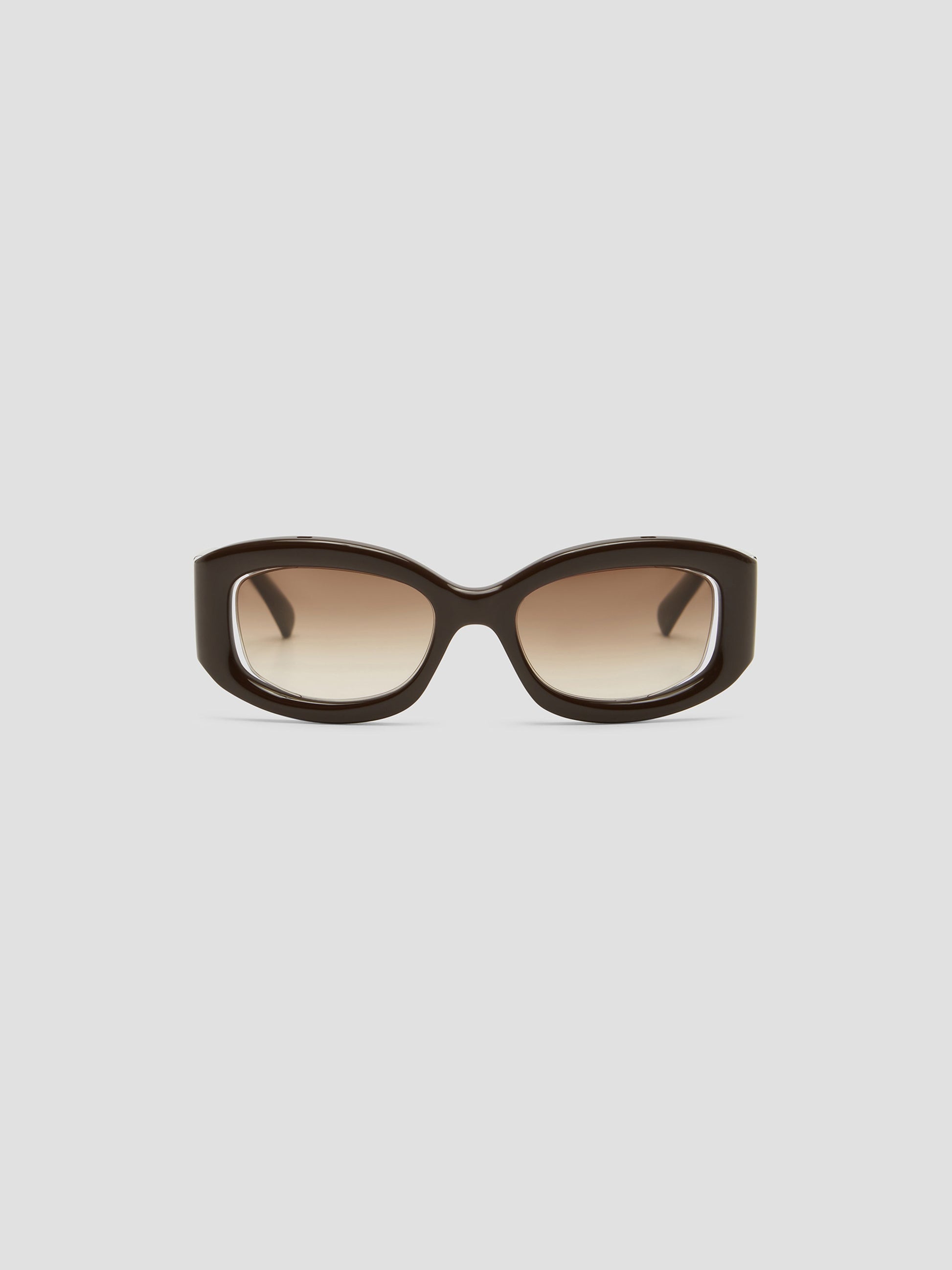 Image of Sunglasses. Productname: Christopher Esber Davies 99 Sunglasses in Havana colour by brand - Christopher Esber