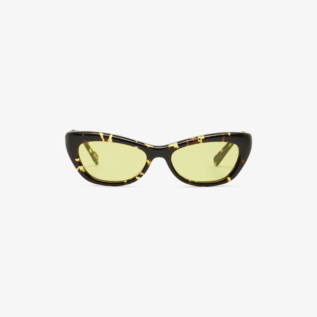 Image of Sunglasses. Product name - Dillon 95 Sunglasses in Cibie colour by brand - Christopher Esber