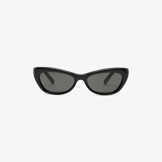 Image of Sunglasses. Product name - Dillon 95 Sunglasses in Beluga colour by brand - Christopher Esber