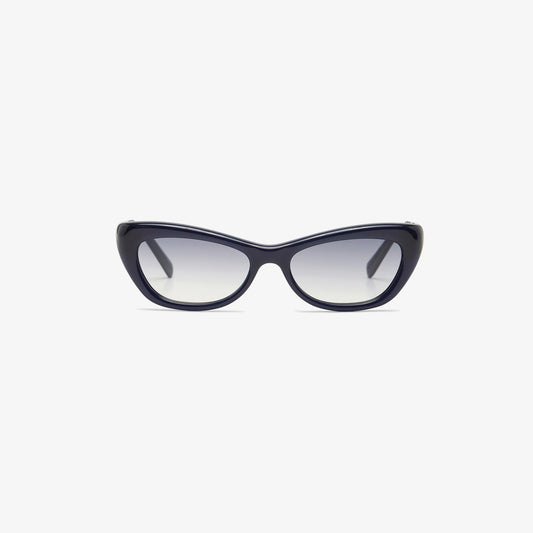 Image of Sunglasses. Product name - Dillon 95 Sunglasses in Meteor colour by brand - Christopher Esber