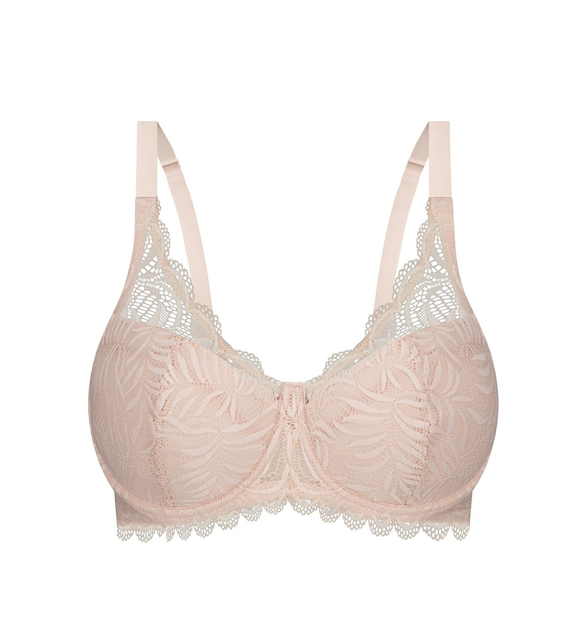Triumph Essential Lace Balconette Padded Bra (Nude Pink)