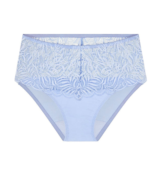 Image of Briefs. Productname: Triumph Essential Lace Maxi in Wedgewood Blue colour by brand - Triumph