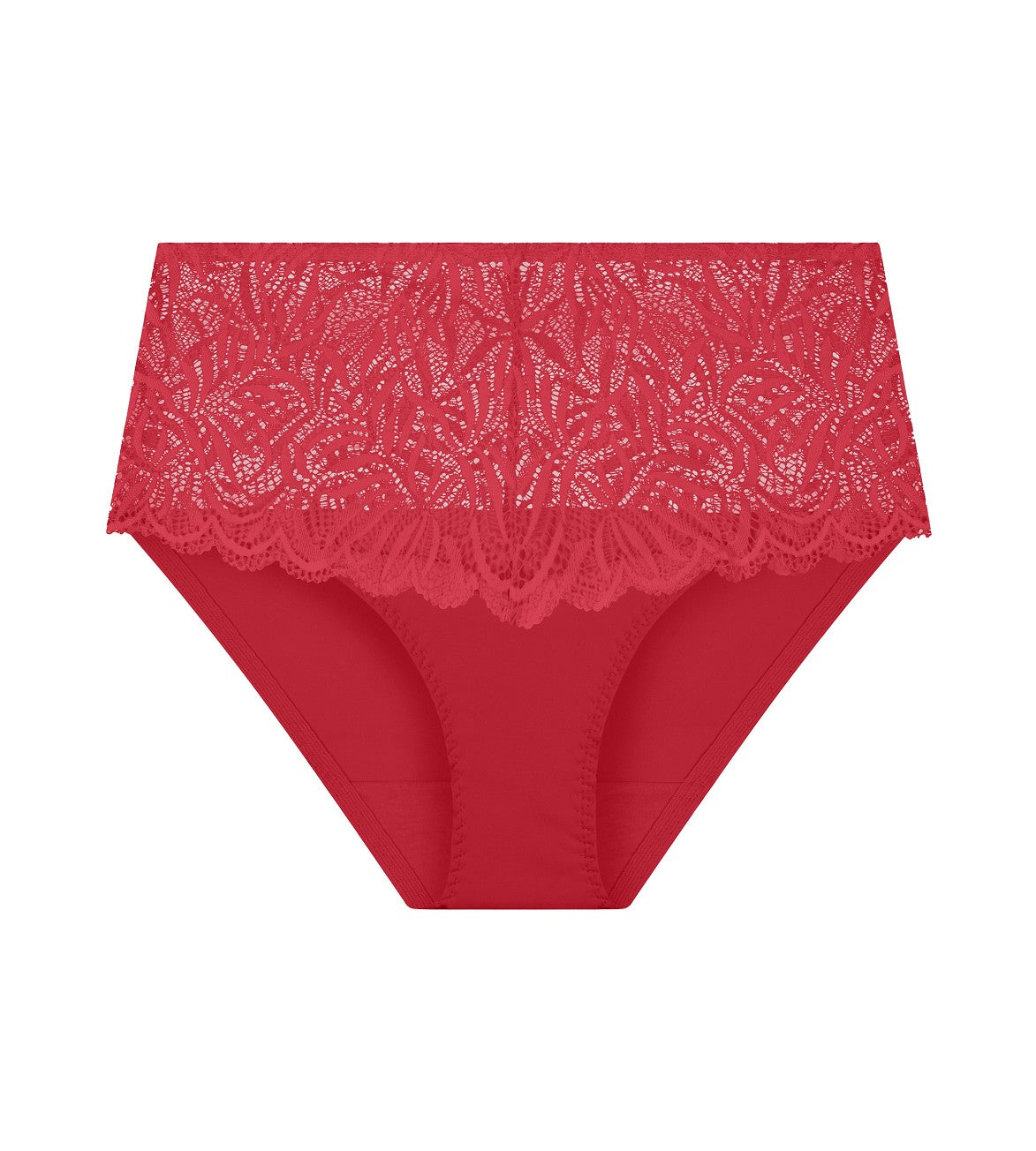 Image of Briefs. Productname: Triumph Essential Lace Maxi in Mars Red colour by brand - Triumph