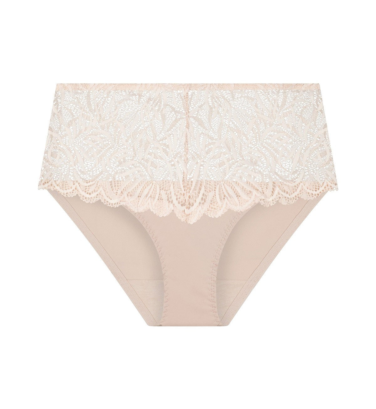 Image of Briefs. Productname: Triumph Essential Lace Maxi in Nude Pink colour by brand - Triumph
