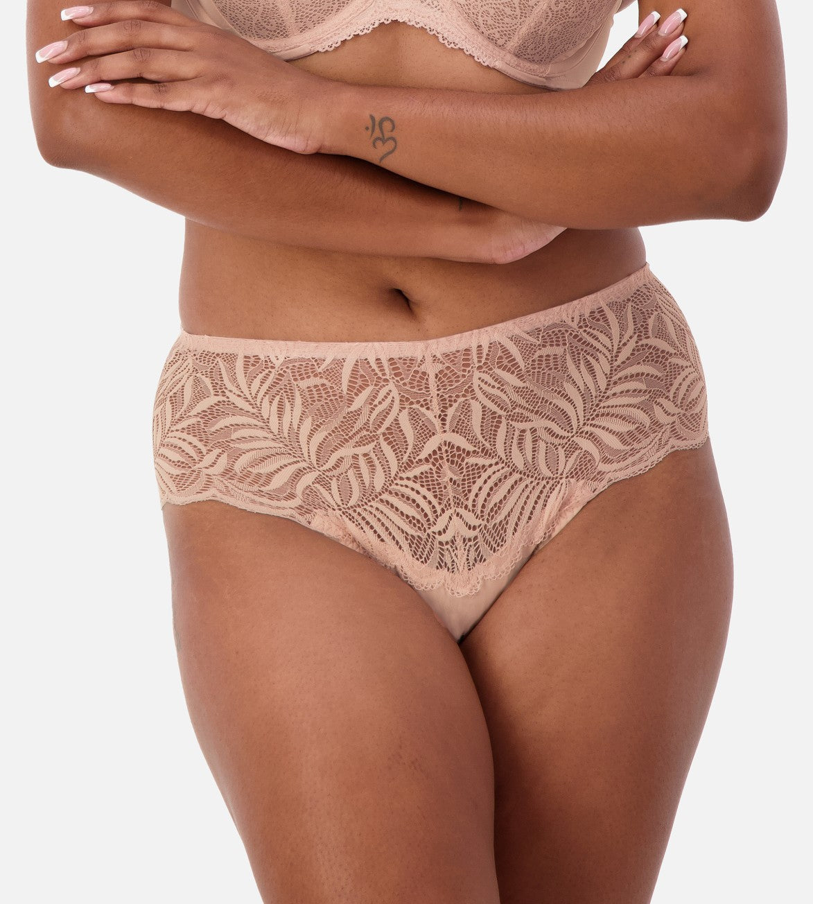 Triumph Essential Lace Maxi (Nude Pink)