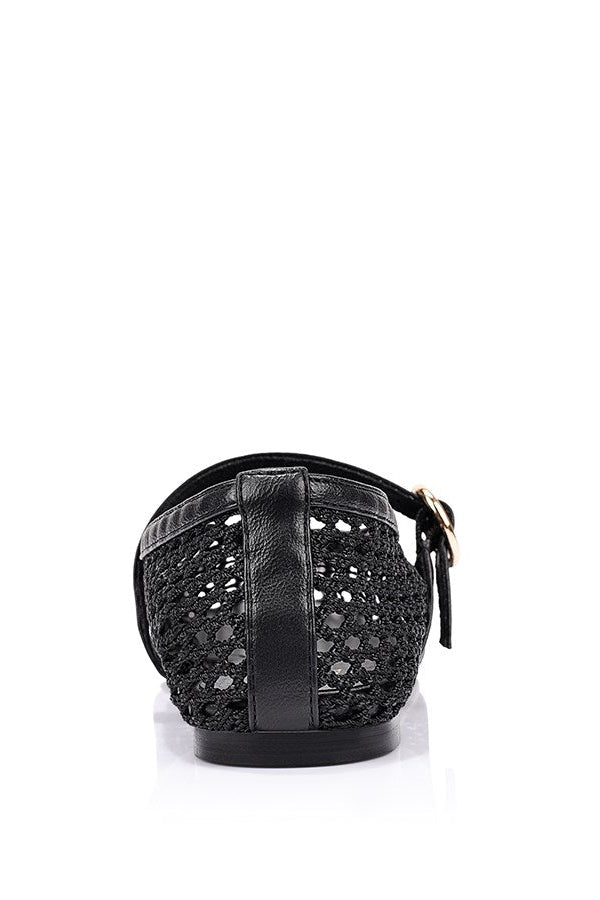Betty Basics Eunice Mary-Jane Flats (Black)