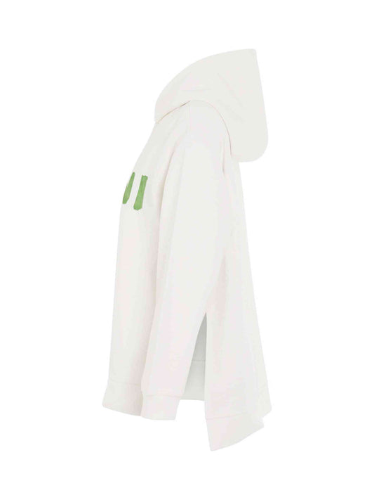 MARNI Logo Printed Hoodie (White)