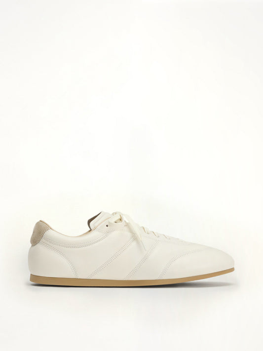 Image of Sneakers. Productname: LEMAIRE Soft Runner in Milk colour by brand - LEMAIRE