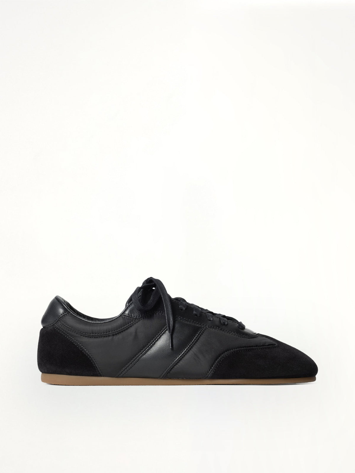 Image of Sneakers. Product name - Soft Runner in Black colour by brand - LEMAIRE