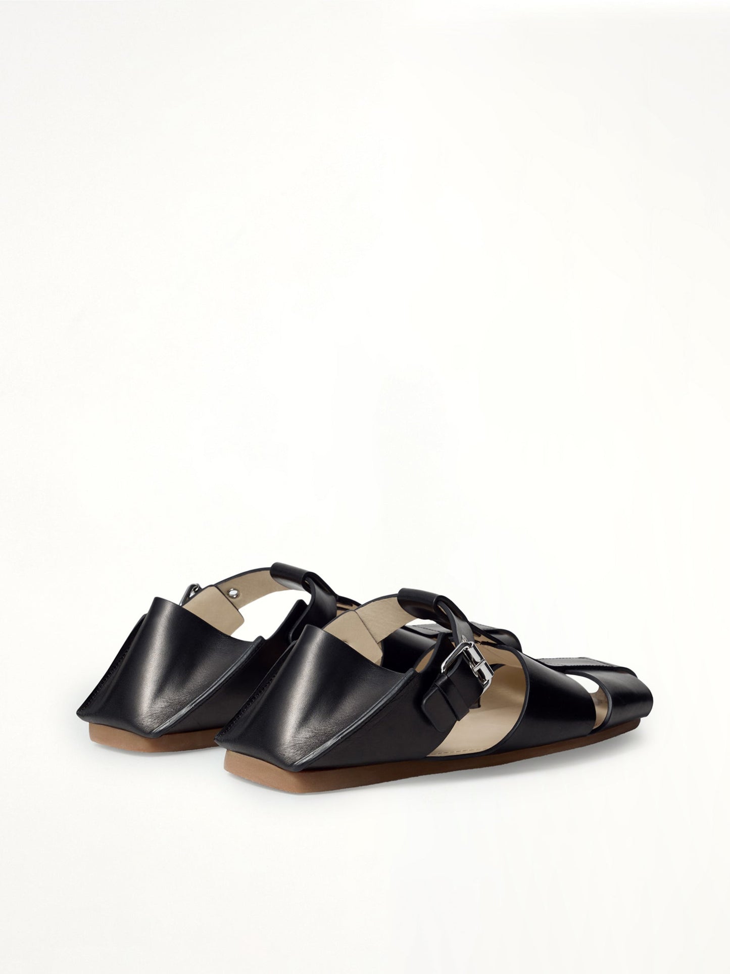 LEMAIRE Fisherman Slip On Sandals (Black)