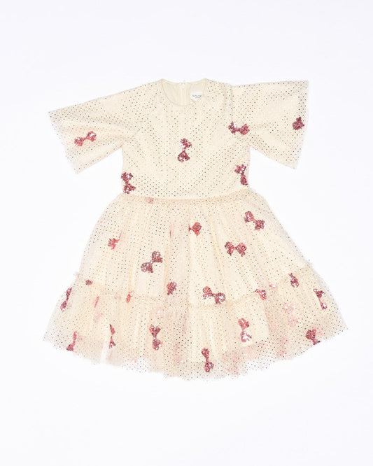 Image of Dresses. Productname: Faire La Fete Dress in Cream colour by brand - Walnut Melbourne