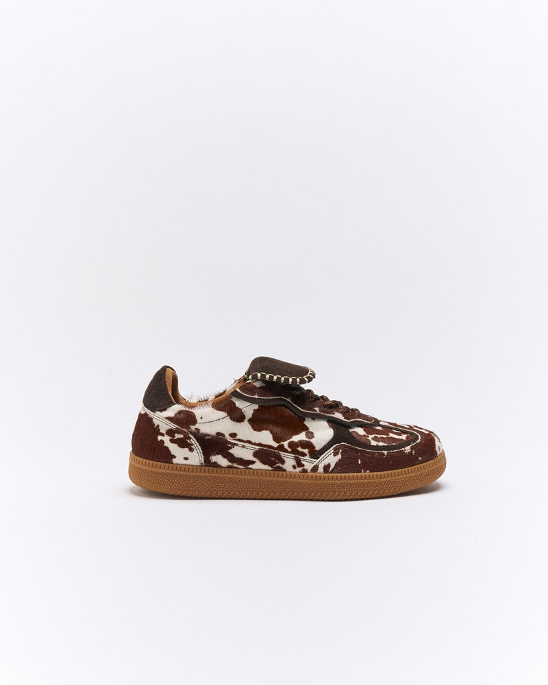 Image of Sneakers. Productname: Falcon Leather Sneaker in Cow colour by brand - Walnut Melbourne