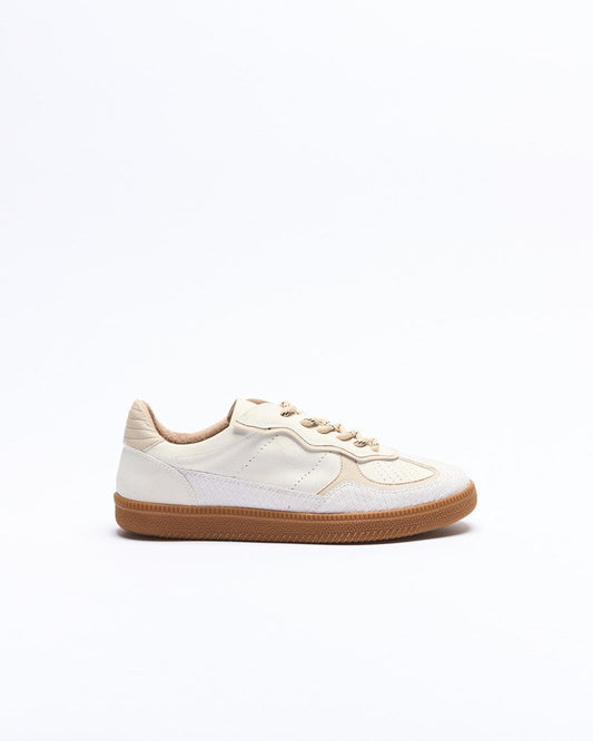 Image of Sneakers. Productname: Walnut Melbourne Fallon Sneaker in White Snake colour by brand - Walnut Melbourne