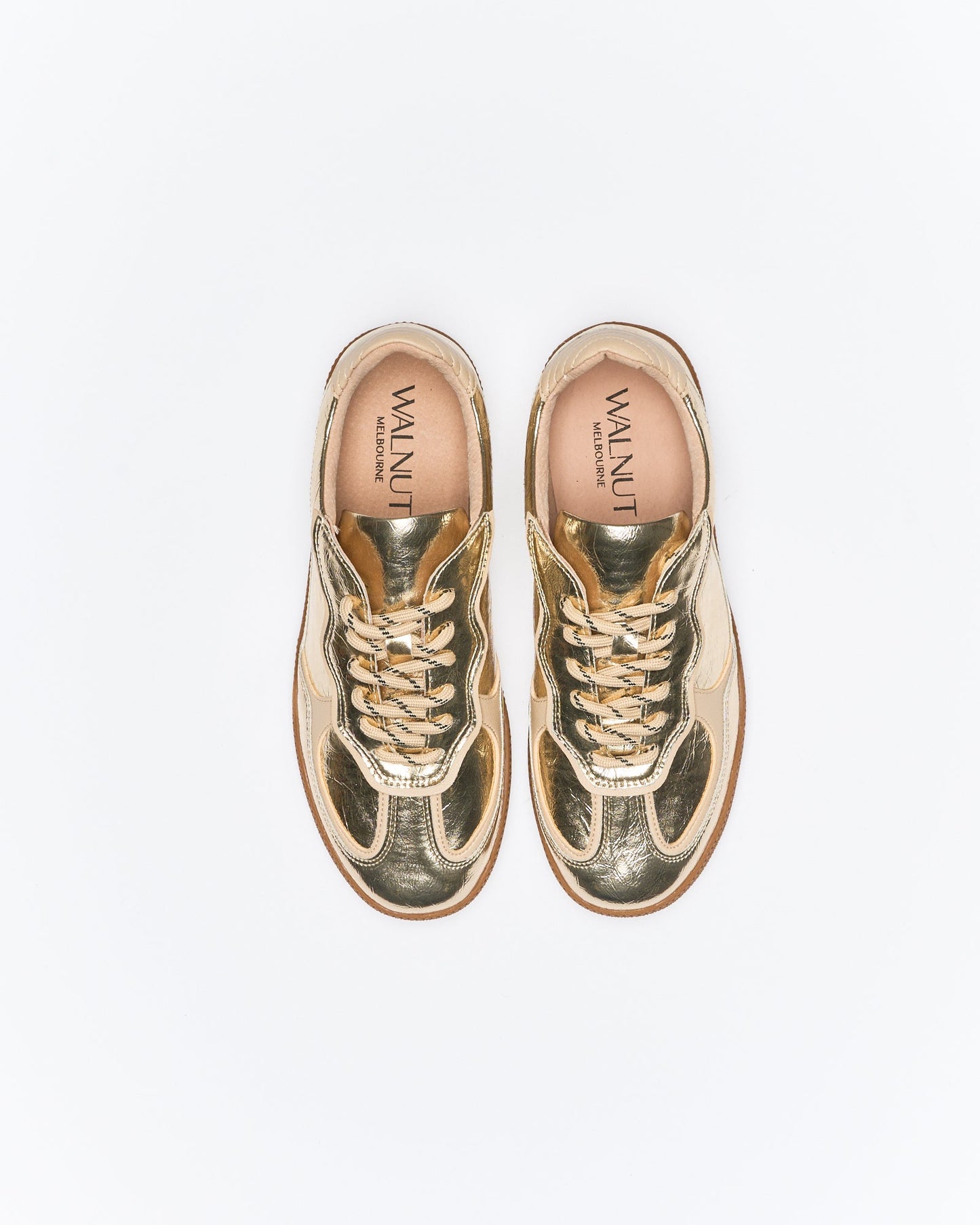 Walnut Melbourne Fallon Sneaker (Champagne)