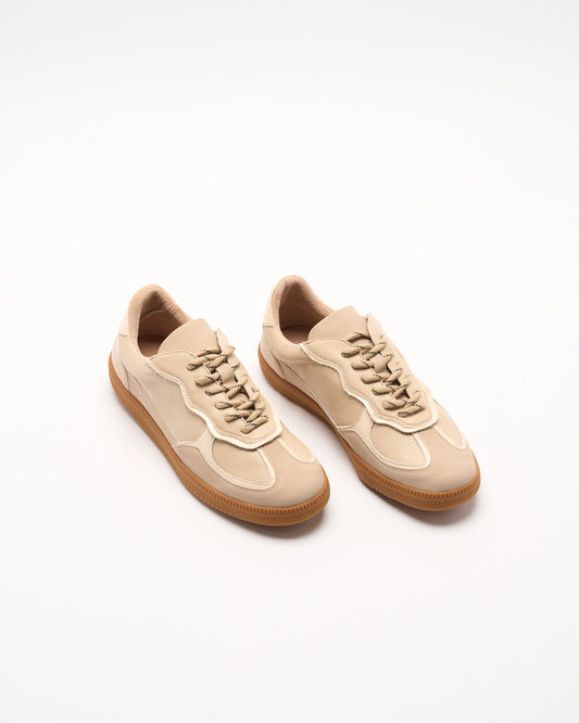 Walnut Melbourne Fallon Sneaker (Beige)