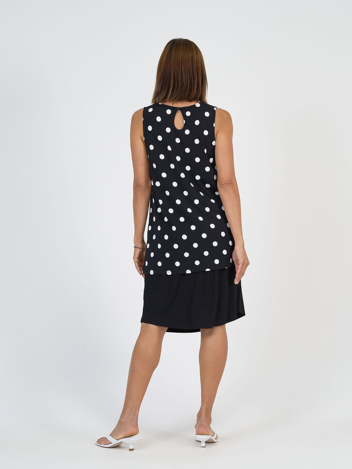 Lou Lou Fantasia Bamboo Tunic Top (Polka Dot)