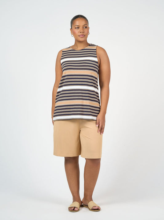Lou Lou Fantasia Bamboo Tunic Top (Stripe)