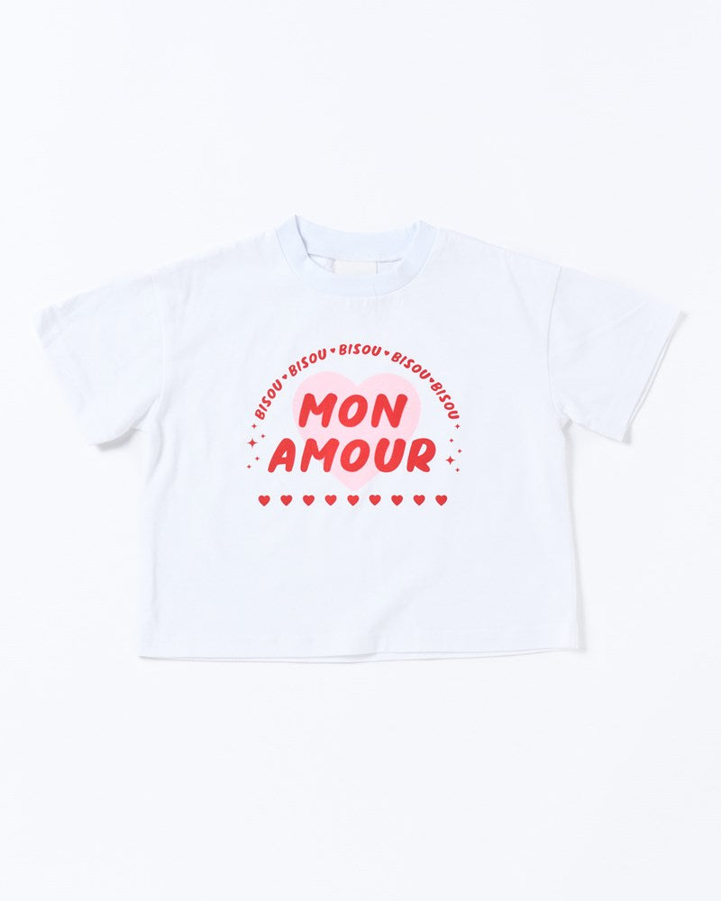 Image of T-Shirts. Productname: Walnut Melbourne Felix Tee in Mon Amour colour by brand - Walnut Melbourne