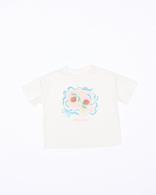 Image of T-Shirts. Productname: Walnut Melbourne Felix Tee in Petite Fraise colour by brand - Walnut Melbourne