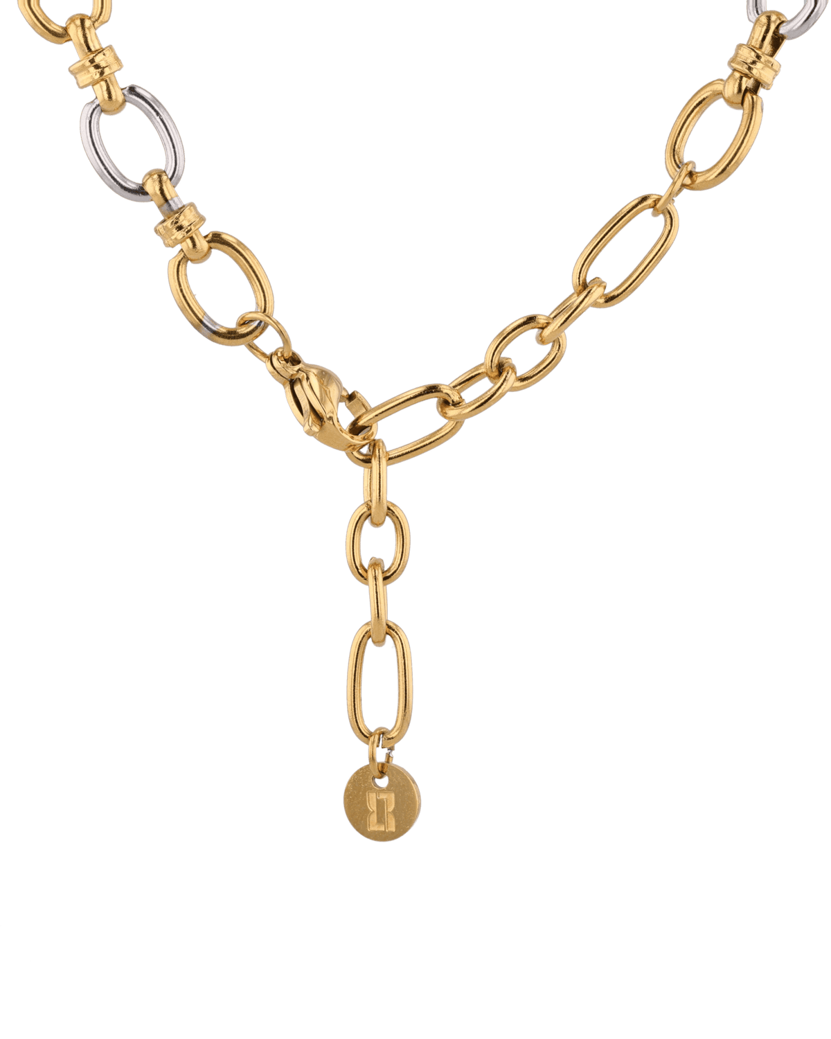 LAVANA Fia Two-tone Link Necklace