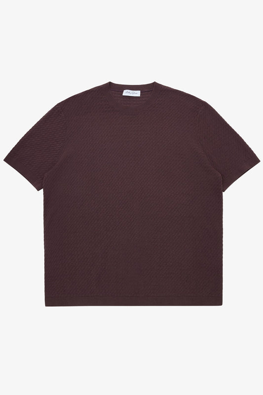 Anthony Squires Axis Crew Neck Knit (Tobacco)