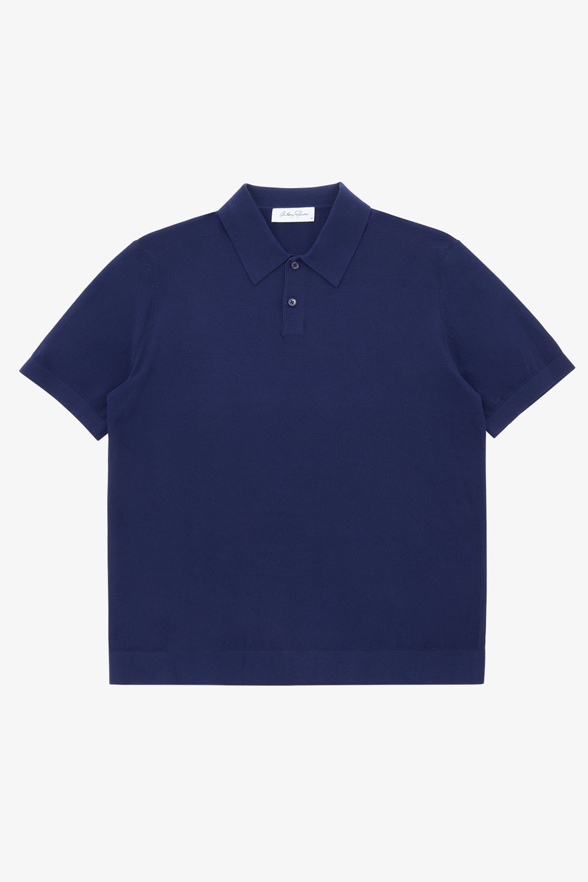 Anthony Squires Frame Honeycomb Polo (Blue)