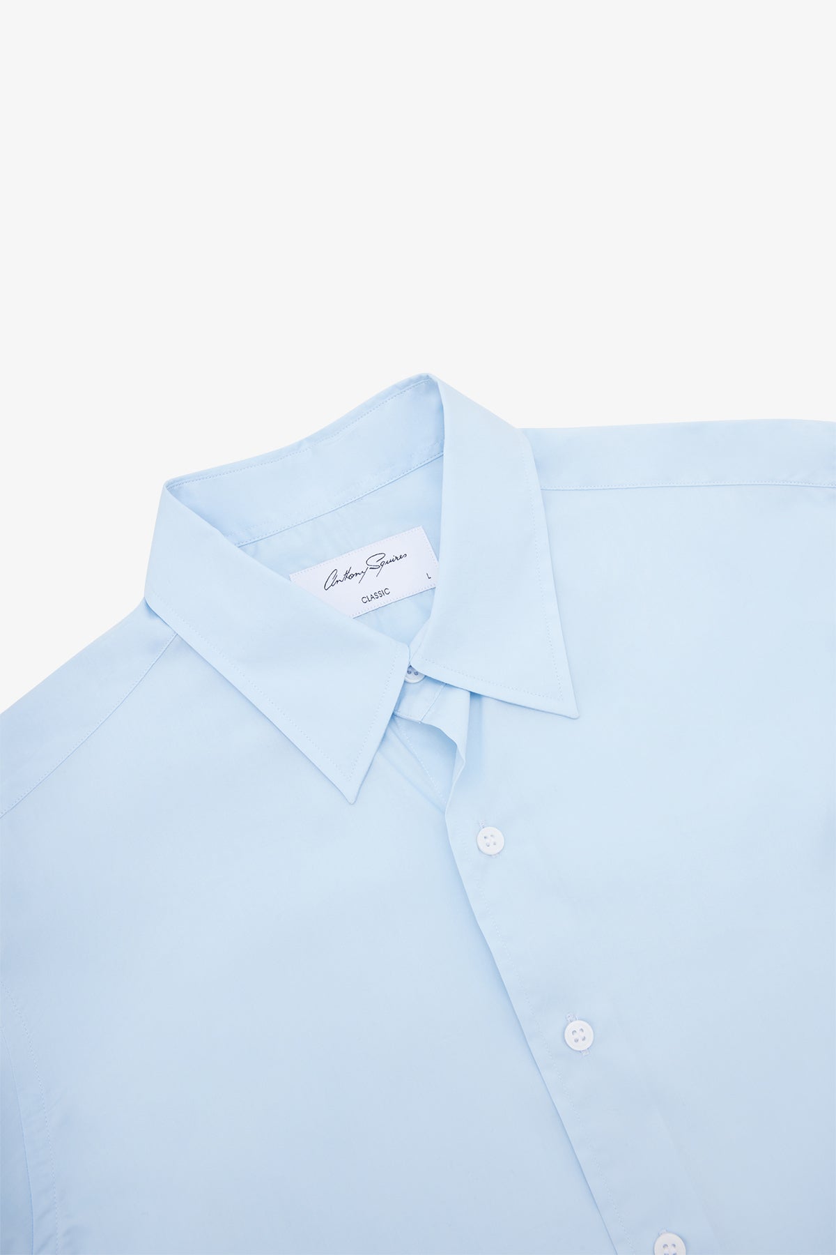 Anthony Squires Kai Poplin Shirt (Blue)