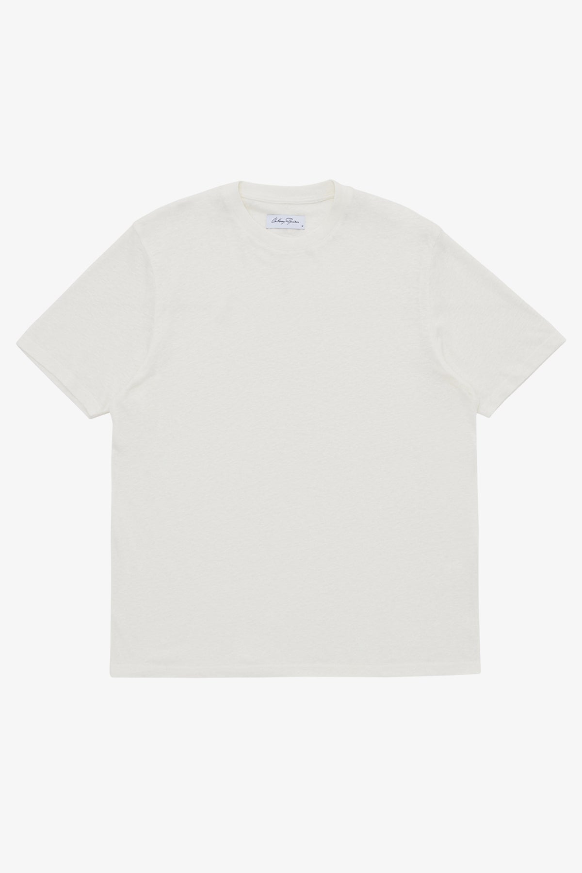 Anthony Squires Linen T-shirt Off (White)