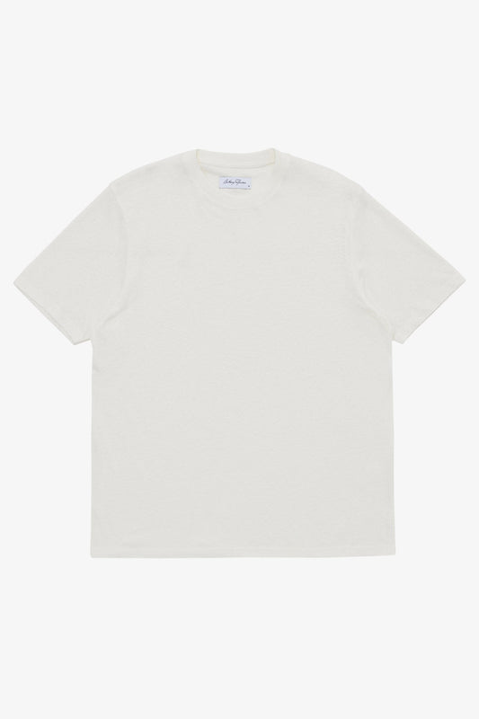 Anthony Squires Linen T-shirt Off (White)
