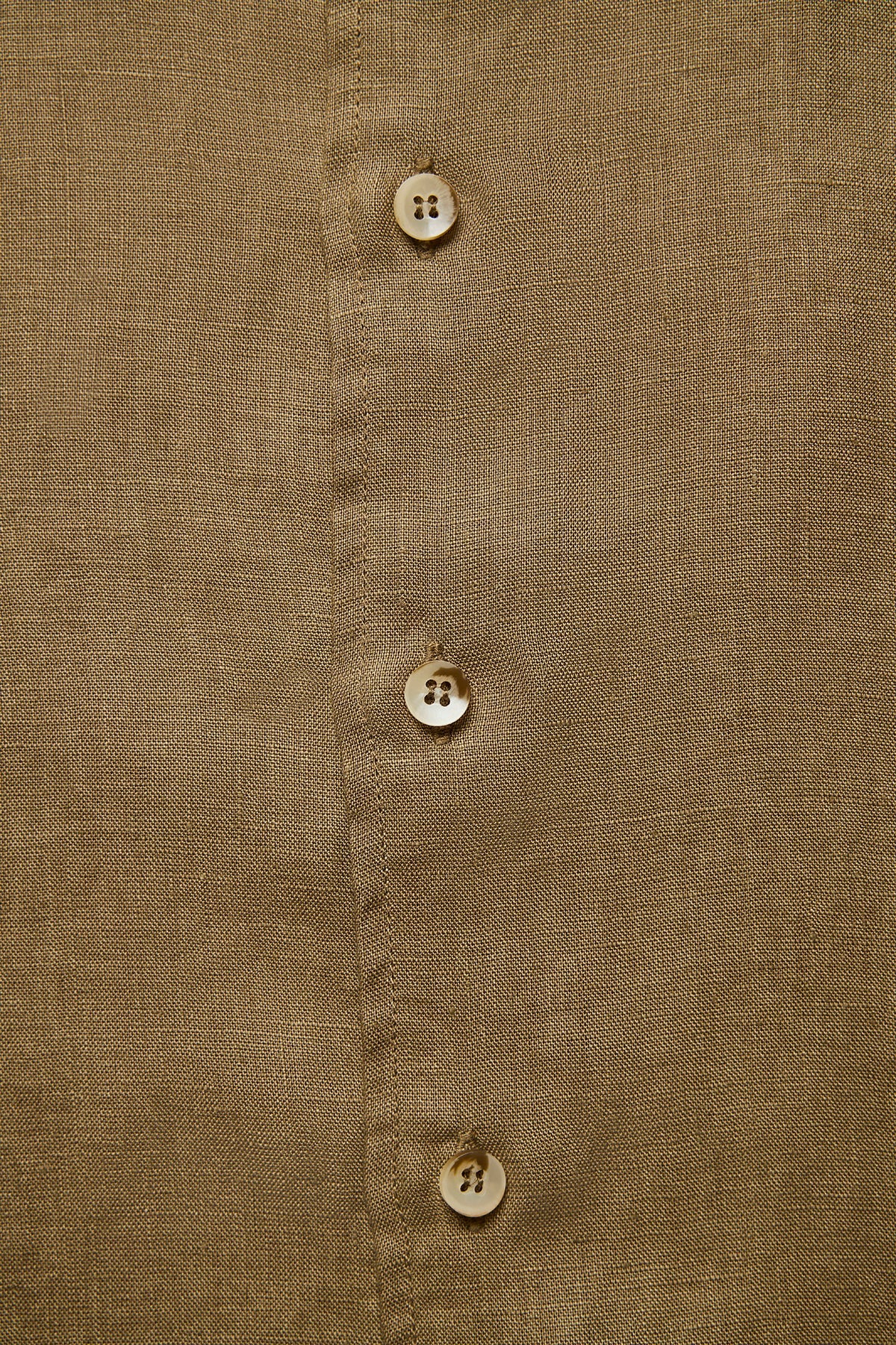 Anthony Squires Quy Linen Shirt (Khaki)