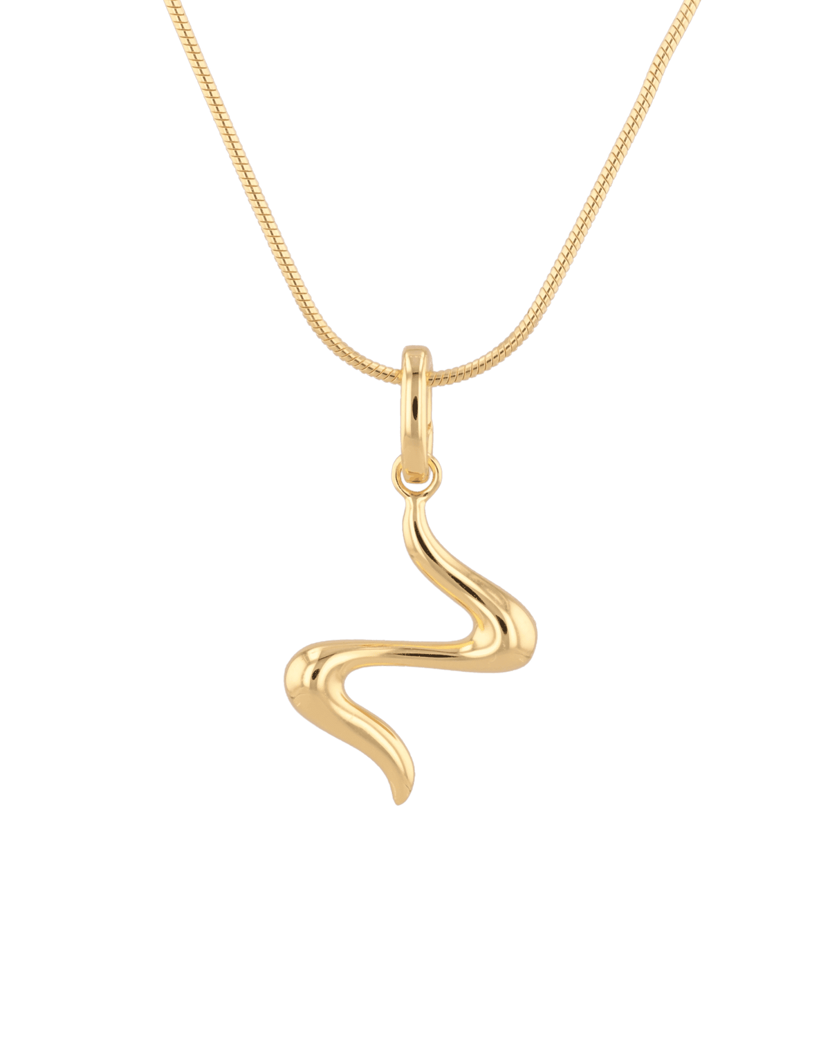 Image of Charms. Product name - Fluid Gold Pendant in colour by brand - LAVANA