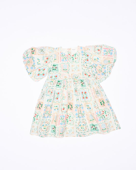 Image of Dresses. Productname: Walnut Melbourne Forget Me Not Dress in Forget Me Not colour by brand - Walnut Melbourne