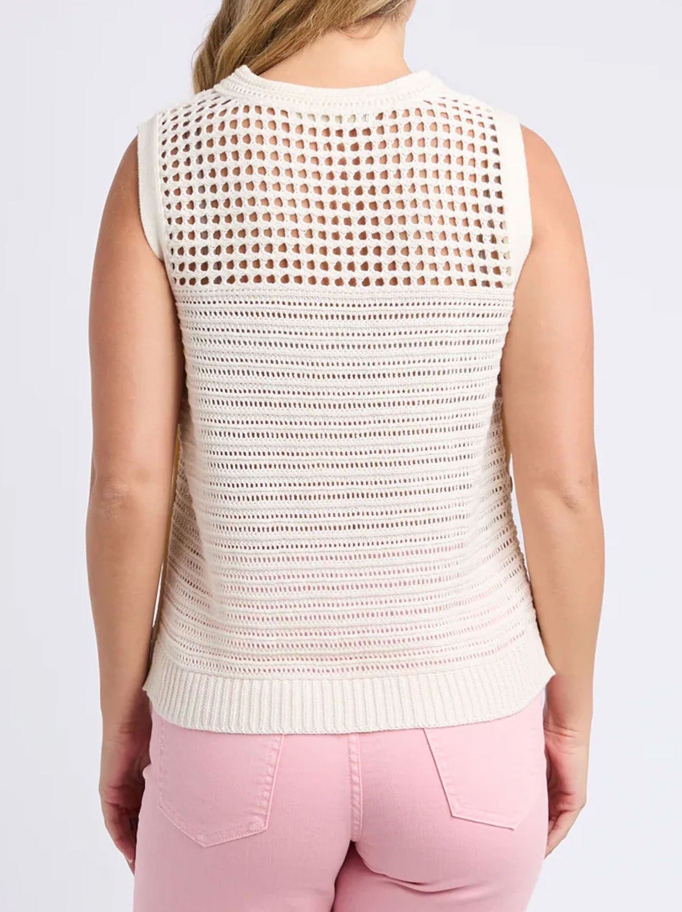 FOXWOOD CHILLI KNIT TOP (Vintage White)