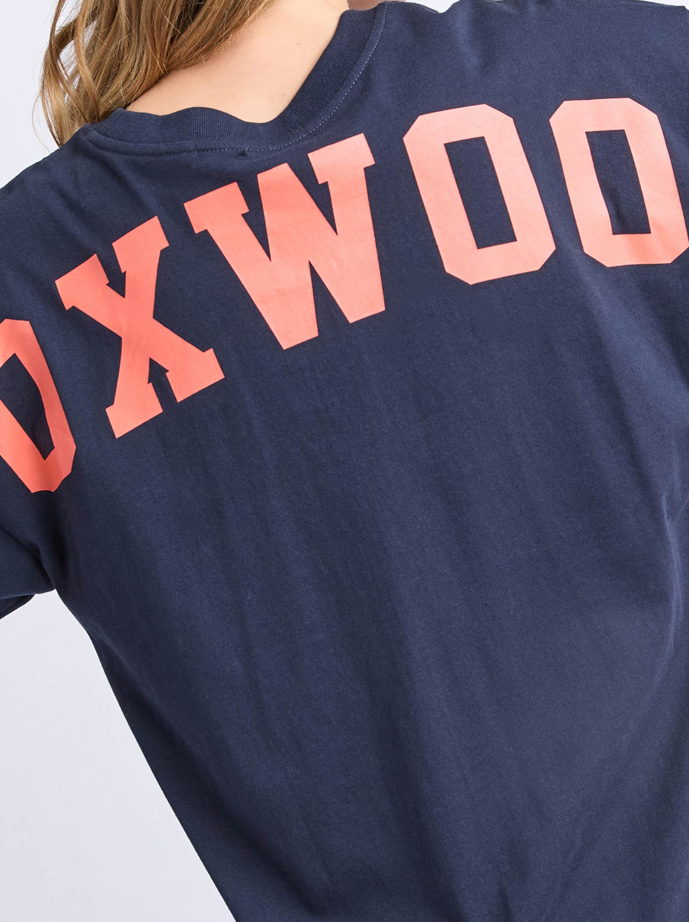 Foxwood Interval Tee (Navy Orange)