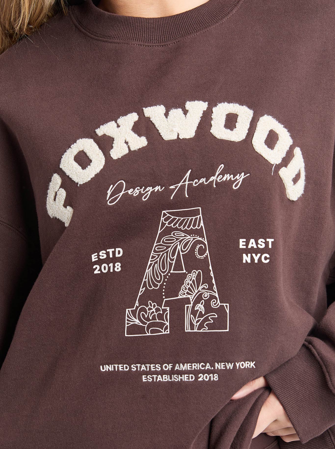 FOXWOOD BANDANA CREW (Coffee)