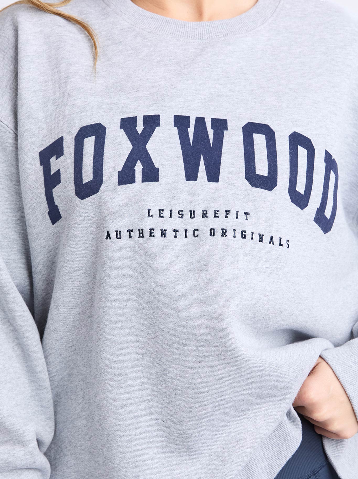 FOXWOOD INTENTION CREW (Grey Na Vy)