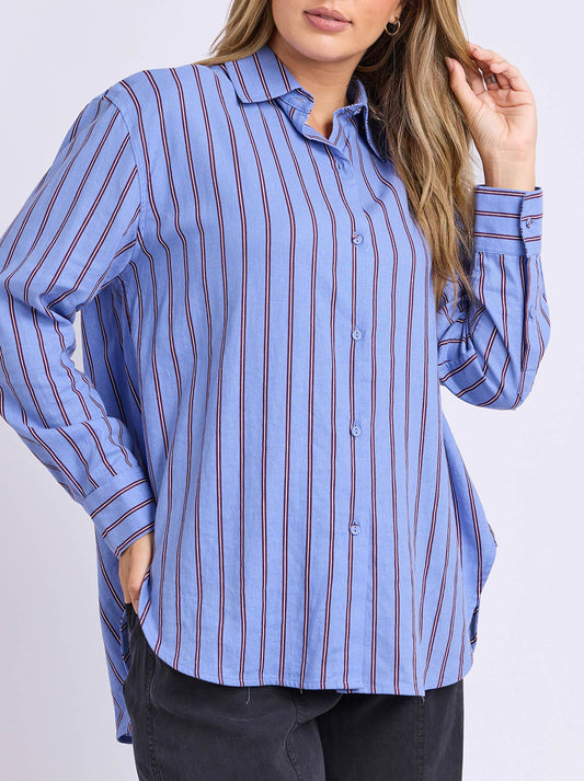 FOXWOOD ALBA SHIRT (Cornflour Blue Chambray)