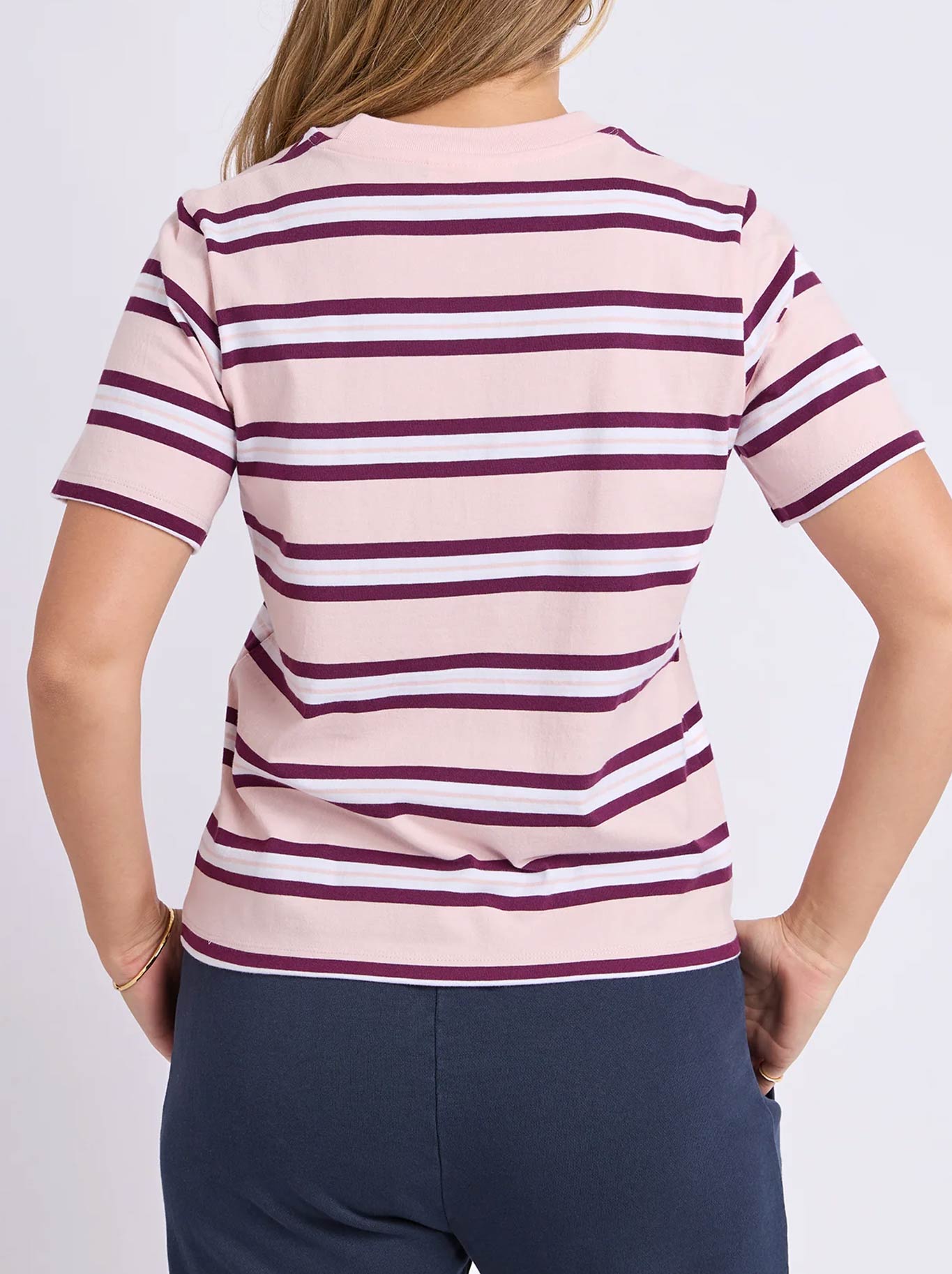 FOXWOOD PURE STRIPE TEE (Ballerina)