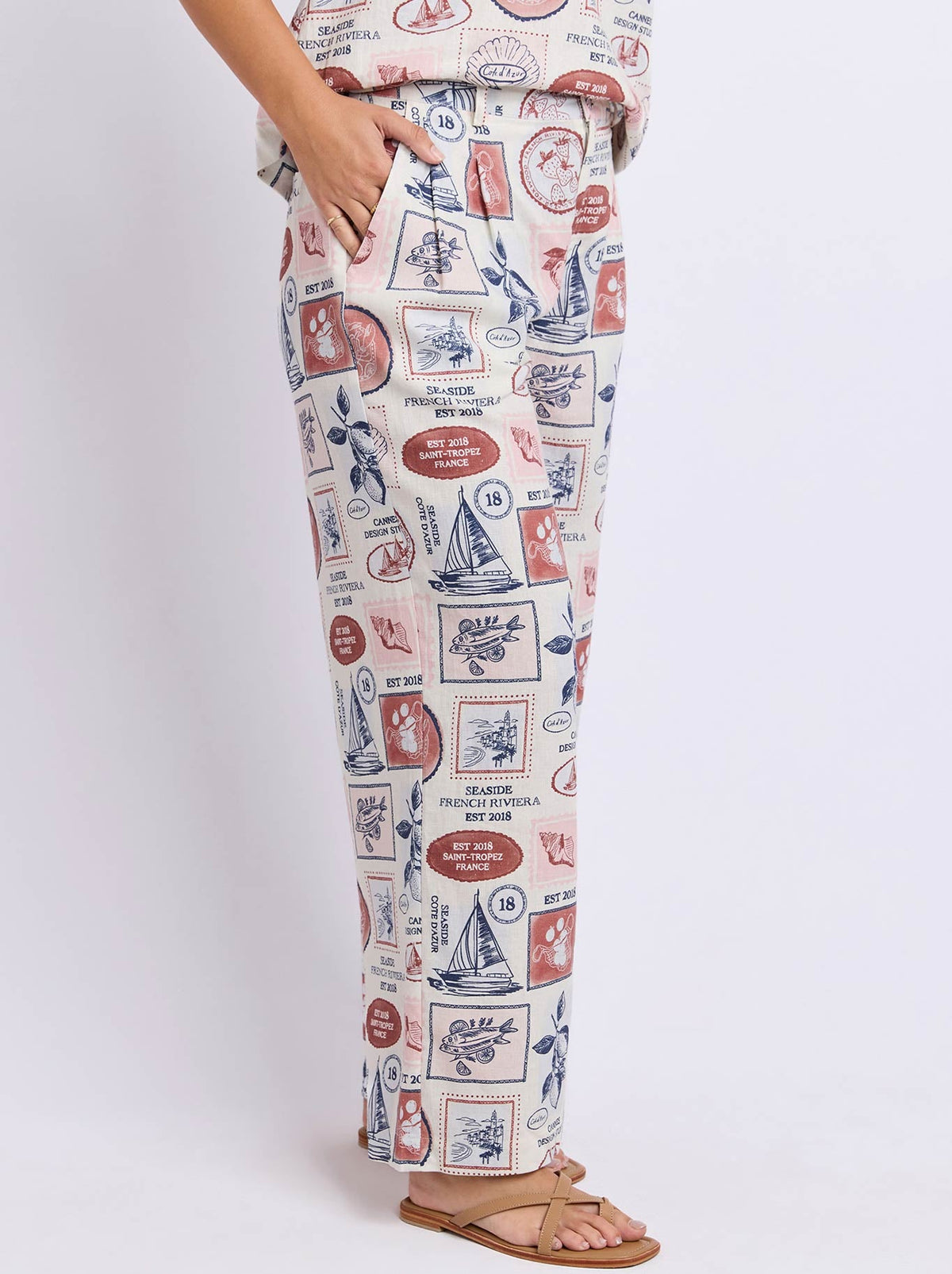 Foxwood Riviera Pant (Print)
