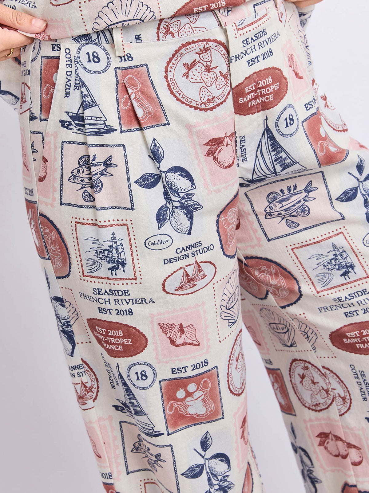 Foxwood Riviera Pant (Print)