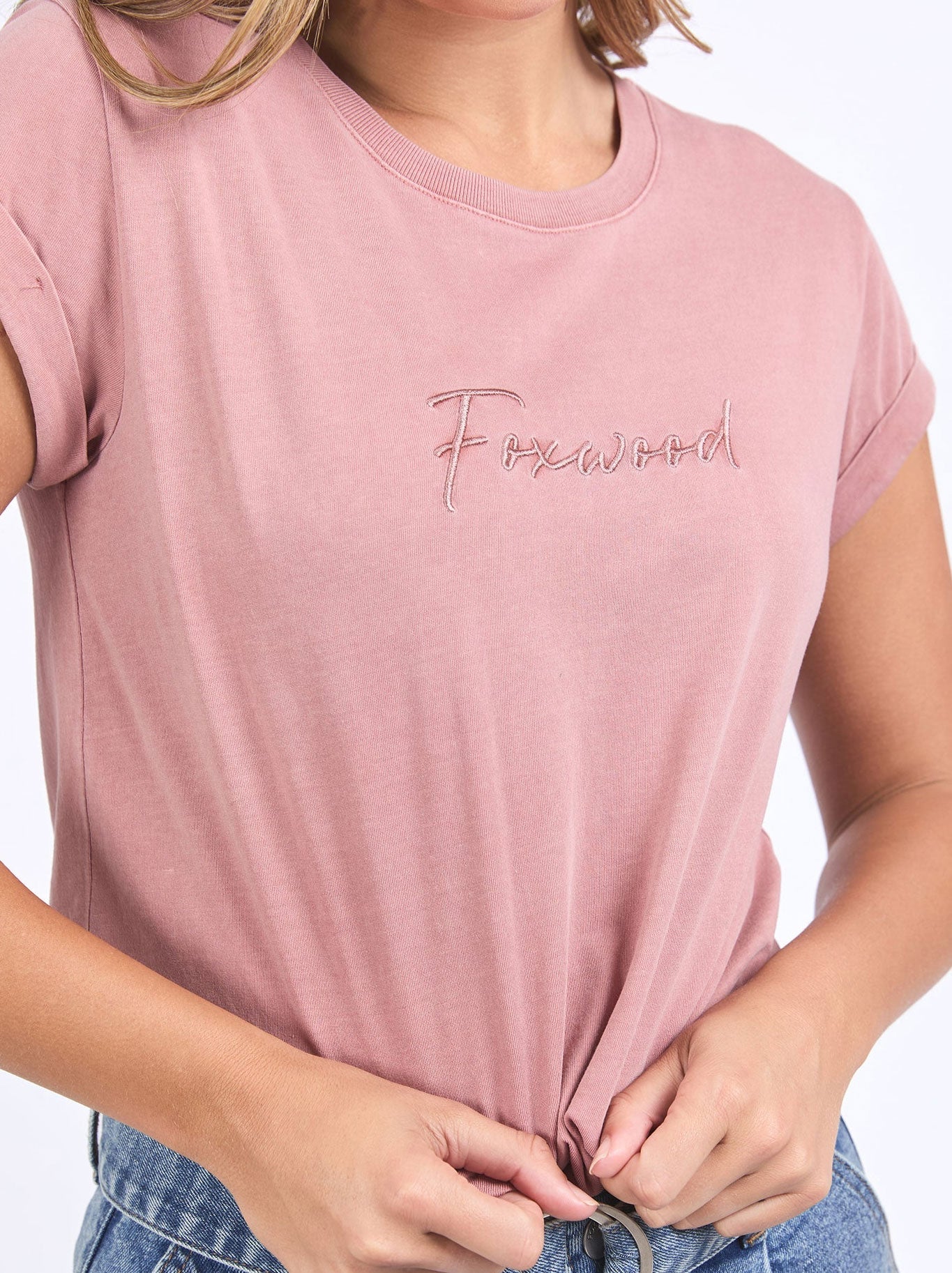 FOXWOOD SIGNATURE TEE (Lemon)