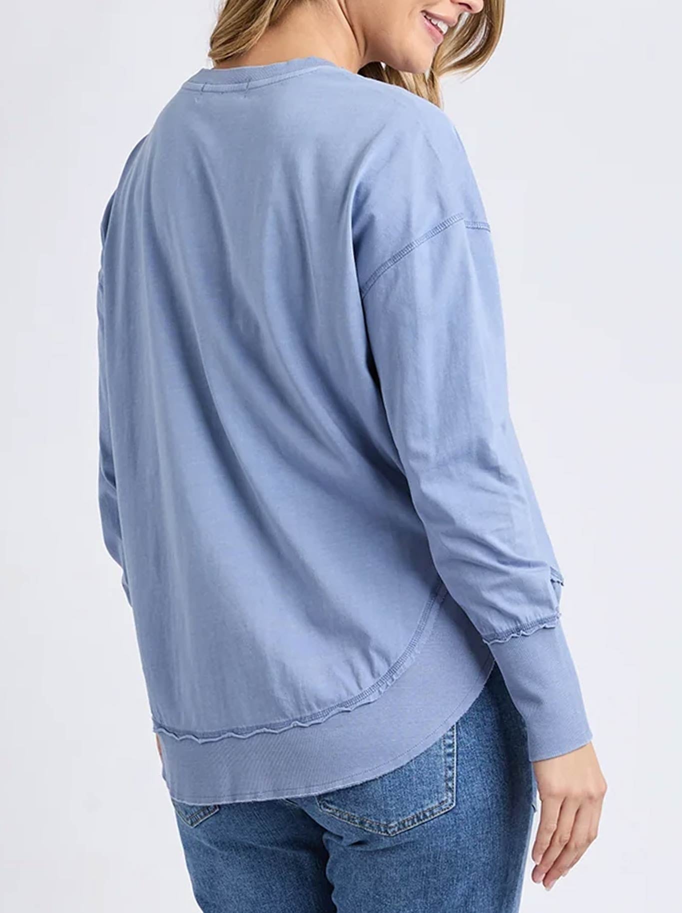 Foxwood Farrah Long Sleeve (Country Blue)