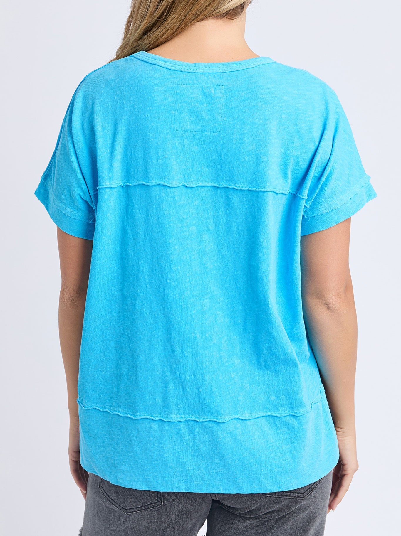 Foxwood Allison Tee (Aqua)