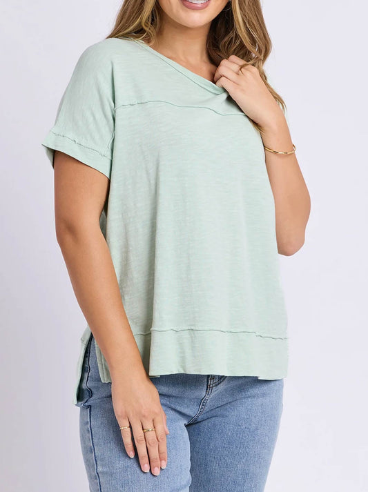 FOXWOOD ALLISON TEE (Subdued Mint)