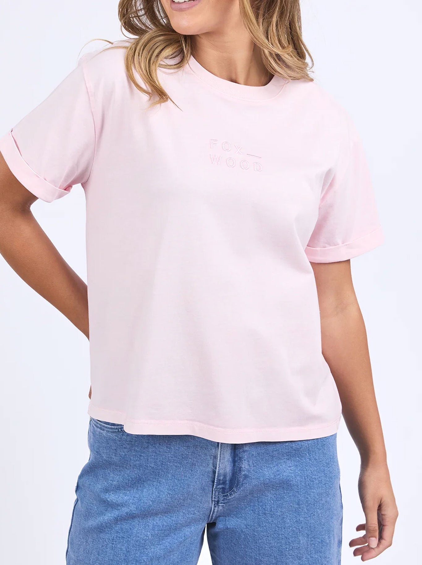 FOXWOOD HUNTLEIGH OVERSIZED TEE (Pale Pink)