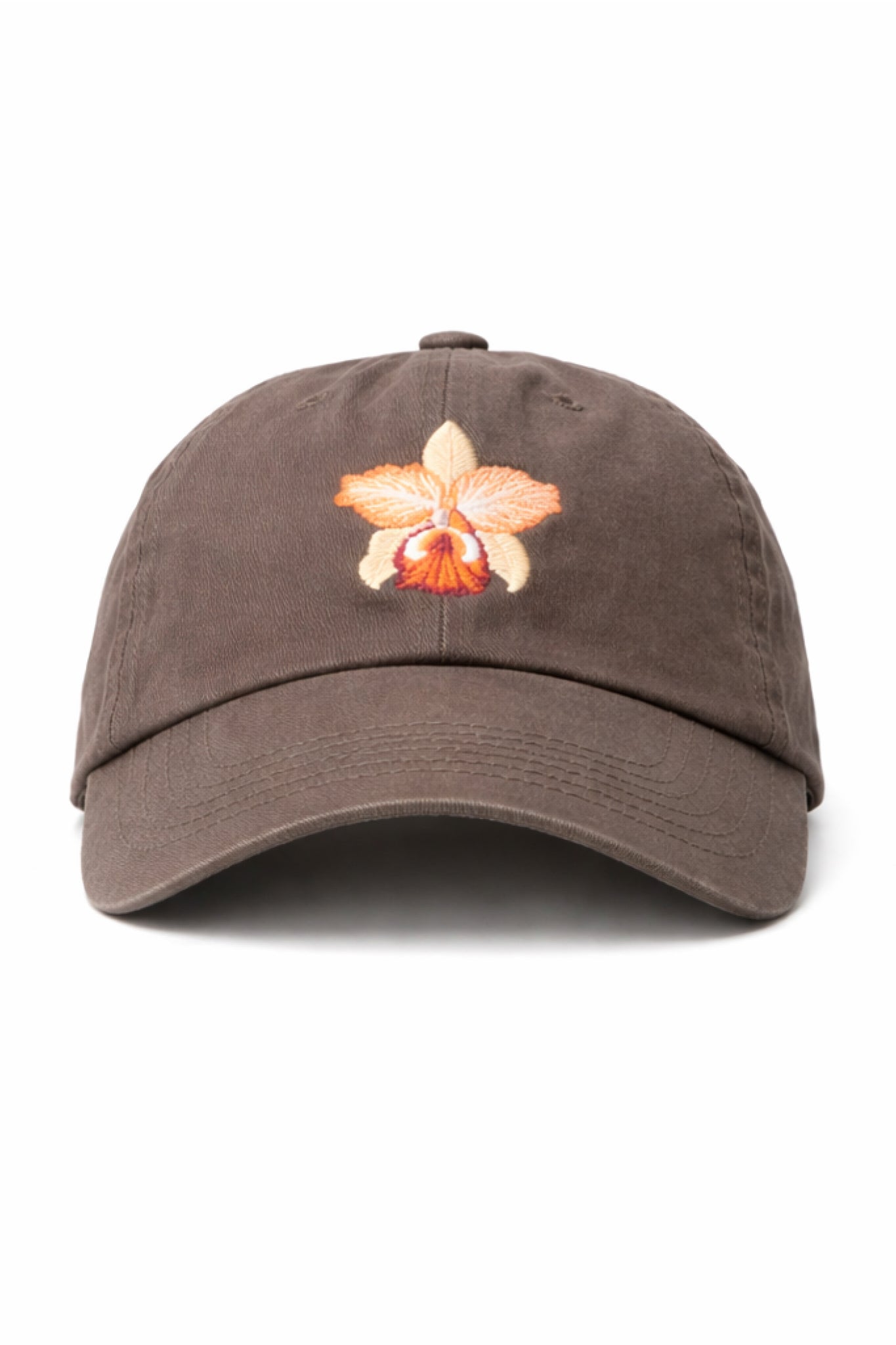 Image of Hats. Productname: SNDYS SNDYS x AD CAP in Coffee colour by brand - SNDYS