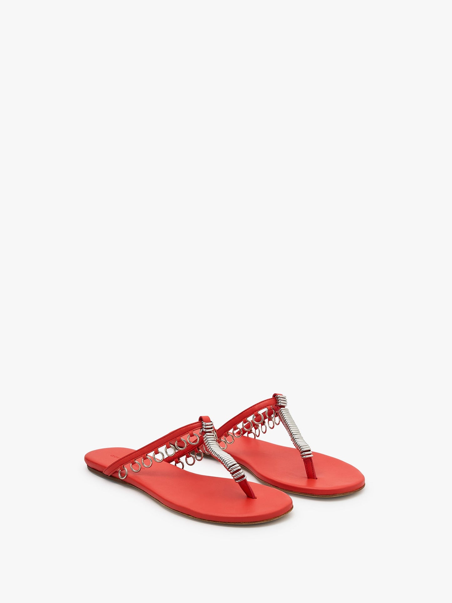 Christopher Esber Pierced Flip Flop (Chilli)